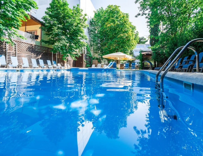 Открытый бассейн - Пансионат «Радуга» Геленджик