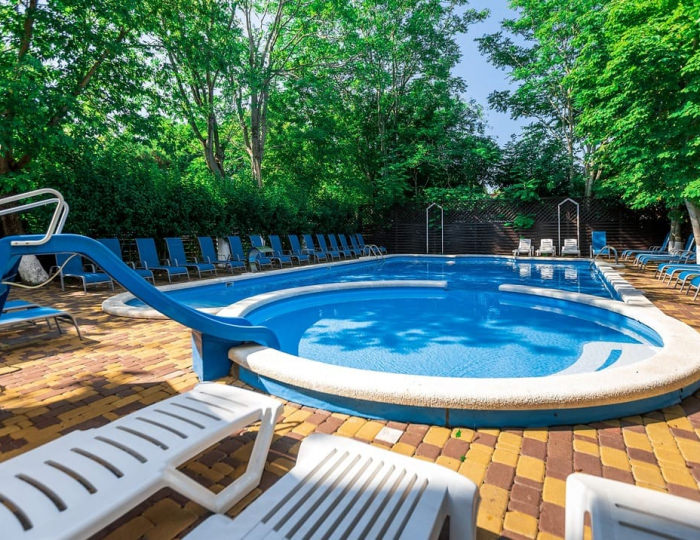 Открытый бассейн - Пансионат «Радуга» Геленджик