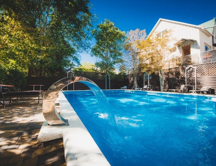 Открытый бассейн - Пансионат «Радуга» Геленджик